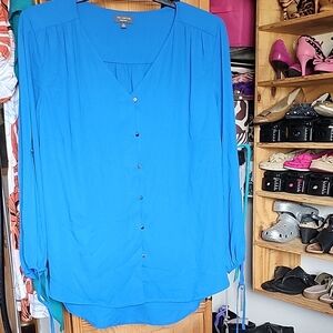 The LIMITED Vibrant Blue Blouse